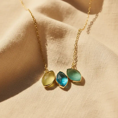 Colgante Ziba Ed. Limitada Verde, Amarillo y Turquesa