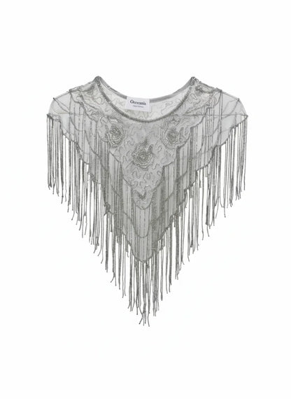 Cuello Joya Esencia Gris Perla