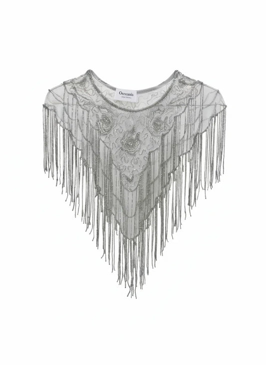 Cuello Joya Esencia Gris Perla