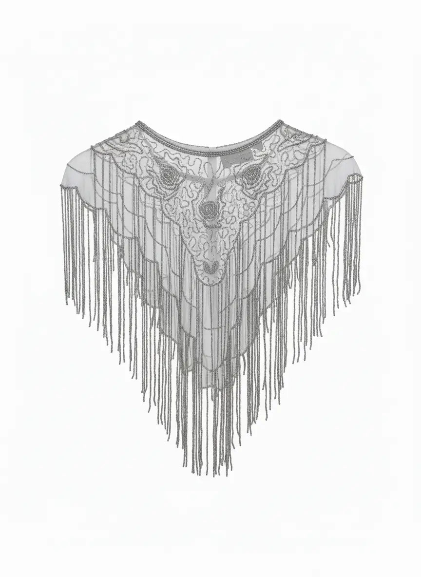 Cuello Joya Esencia Gris Perla