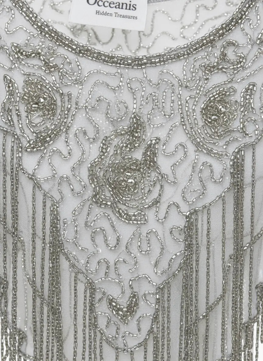 Cuello Joya Esencia Gris Perla