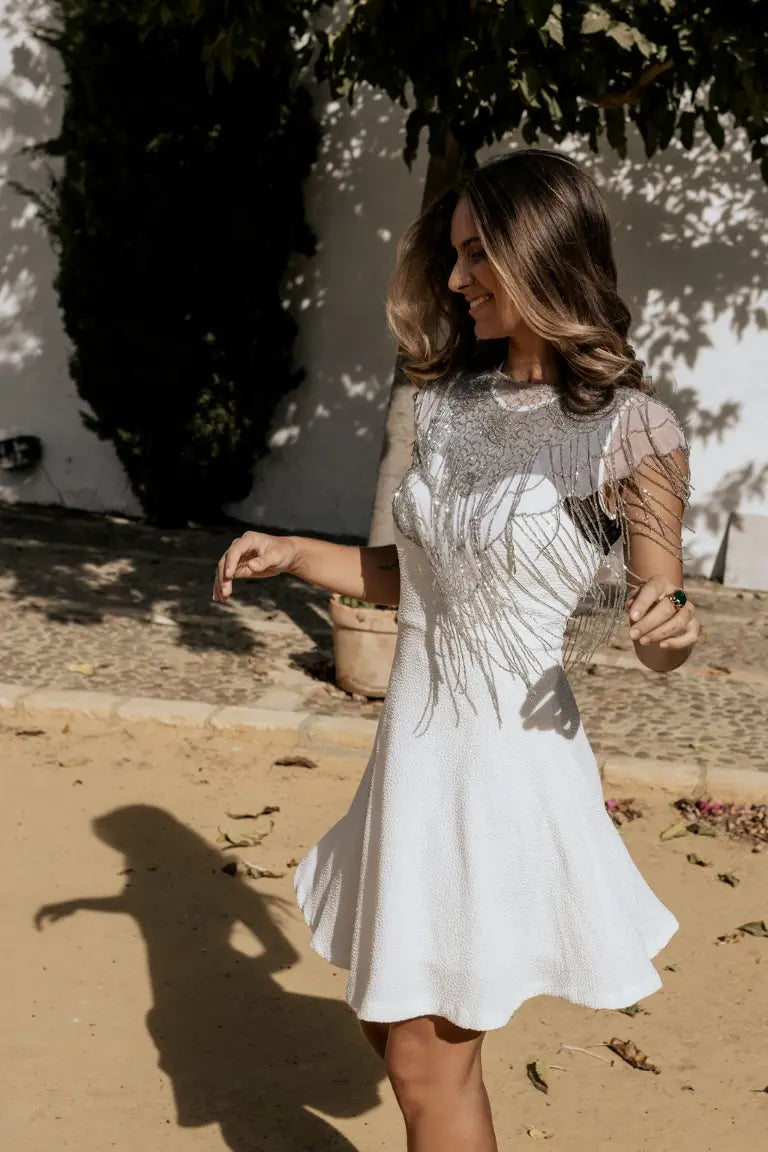 Cuello Joya Esencia Gris Perla - talla XS