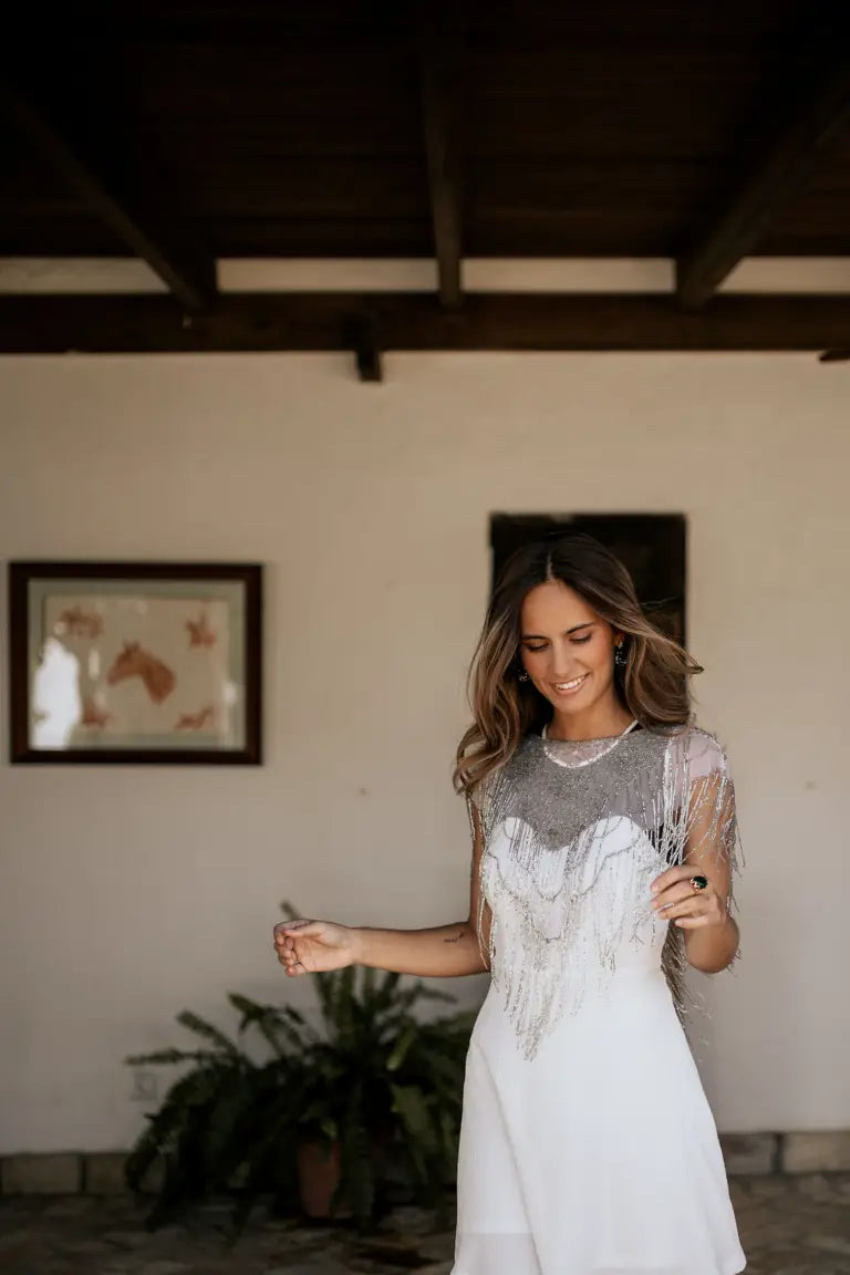 Cuello Joya Esencia Gris Perla - talla XS