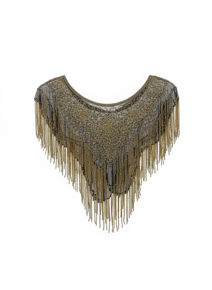 Cuello Joya Esencia Negro y Dorado