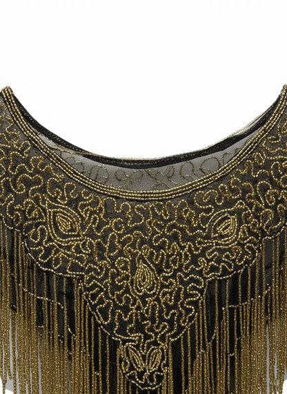 Cuello Joya Esencia Negro y Dorado