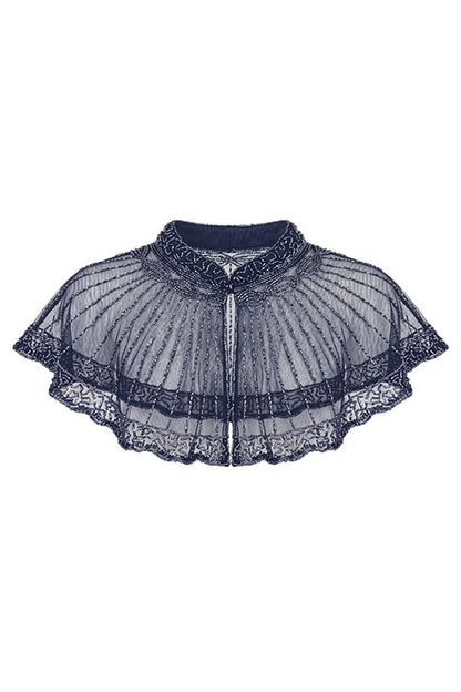 Cuello Joya Luz Azul oscuro