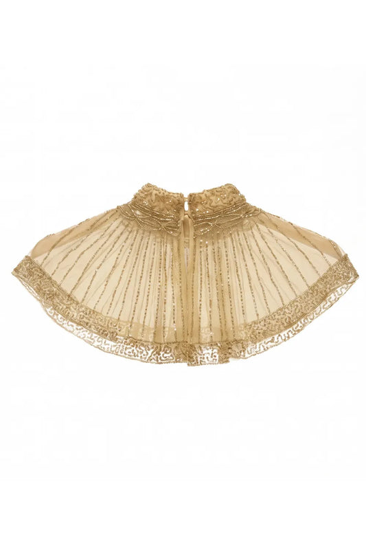Cuello Joya Luz Beige