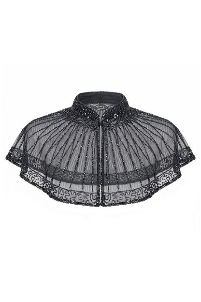 Cuello Joya Luz Negro cromo