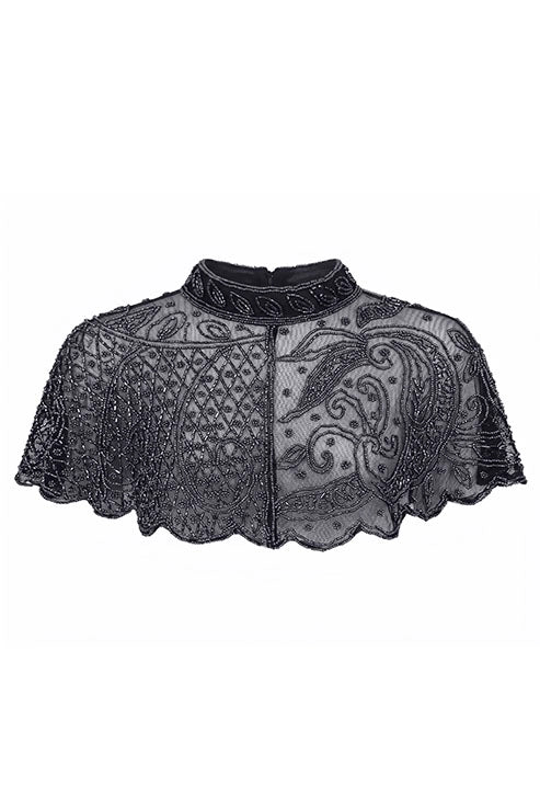 Cuello Joya Ofelia Azul dark cromo