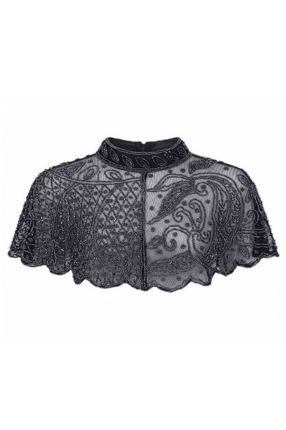 Cuello Joya Ofelia Azul dark cromo