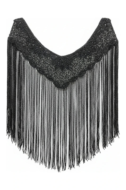 Cuello Joya Flecos Salomé Negro