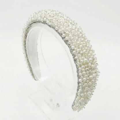 Diadema Nagpur Plata Perlas