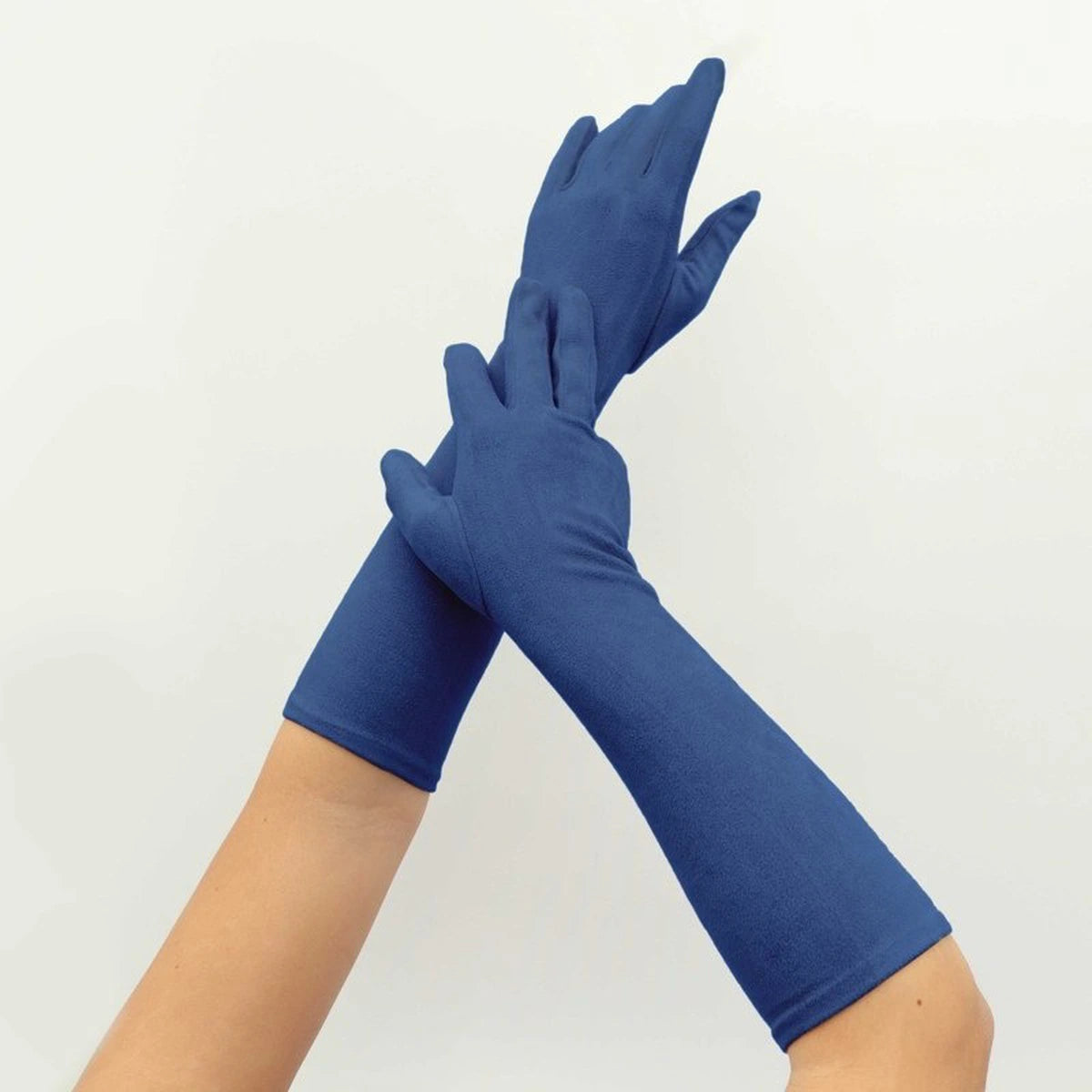 Guantes Invitada Antelina Azul