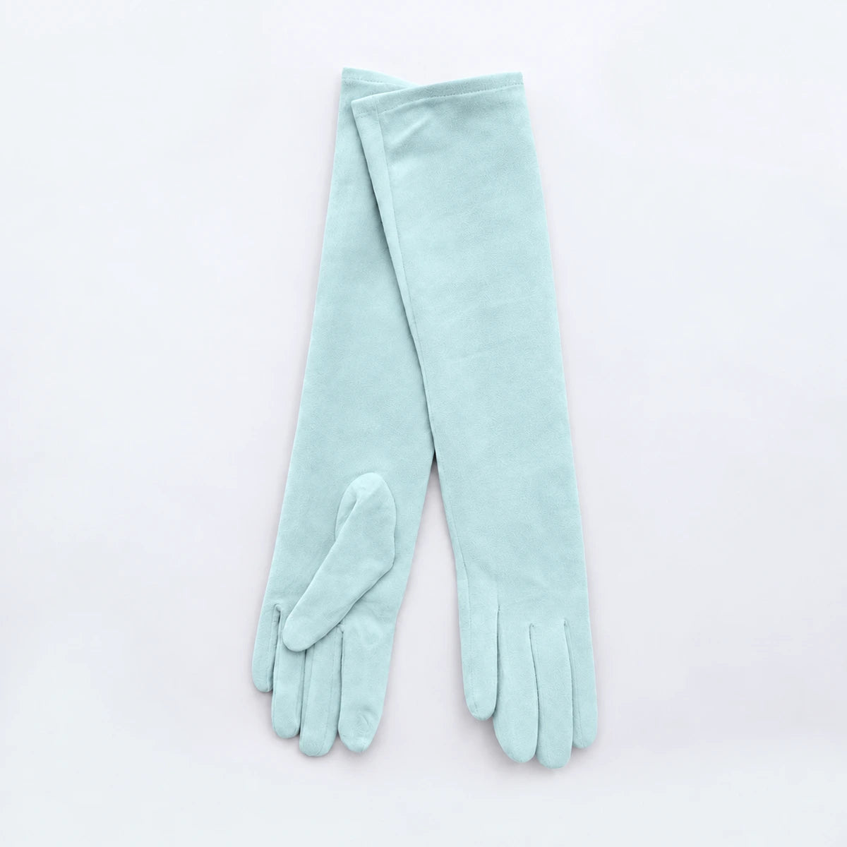 Guantes Invitada Antelina Azul claro
