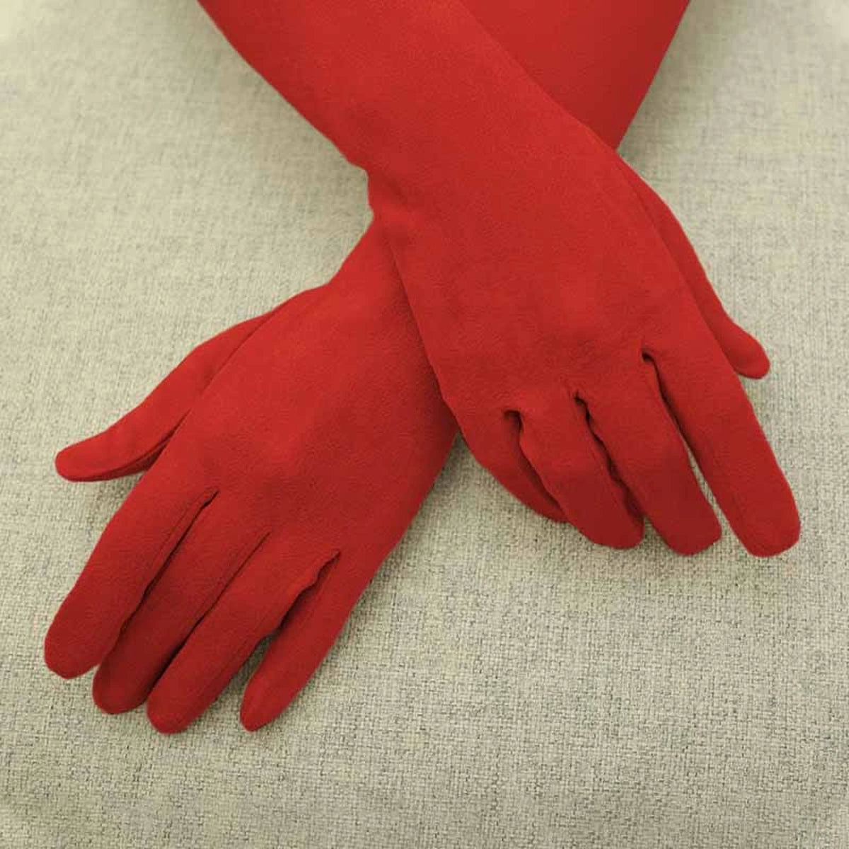 Guantes Invitada Antelina Rojo