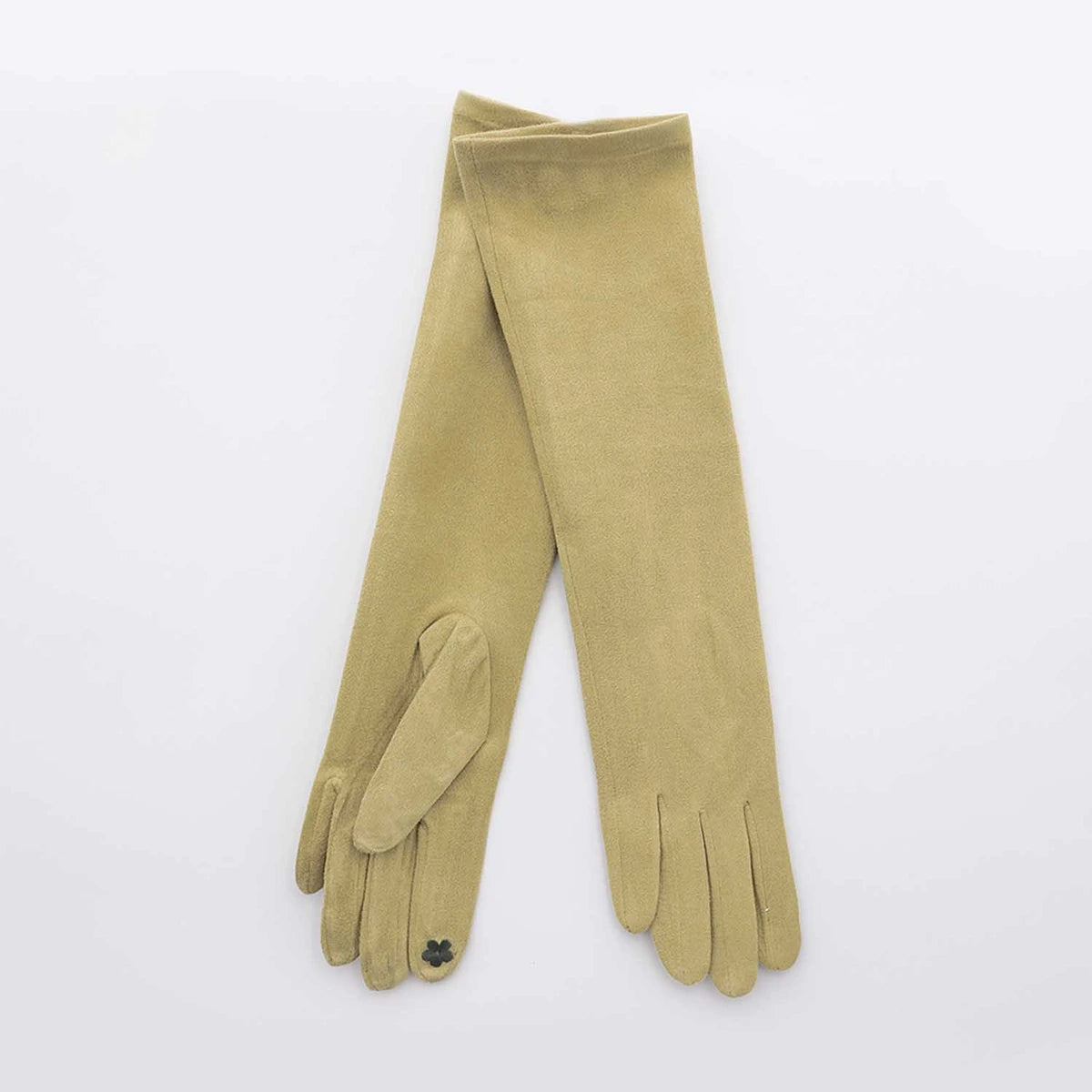 Guantes Invitada Antelina Verde oliva