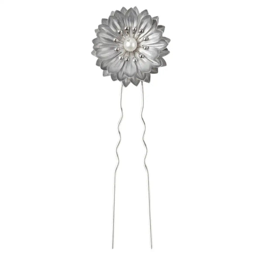 Horquilla Moño Calia Plata Perla