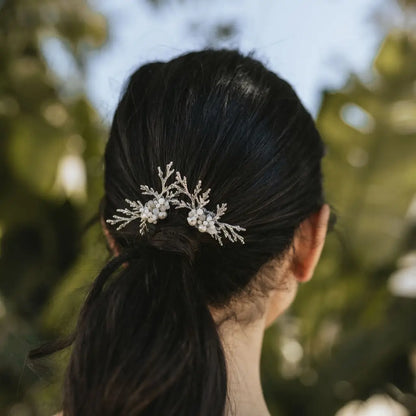 Horquilla Moño Marisel Plata