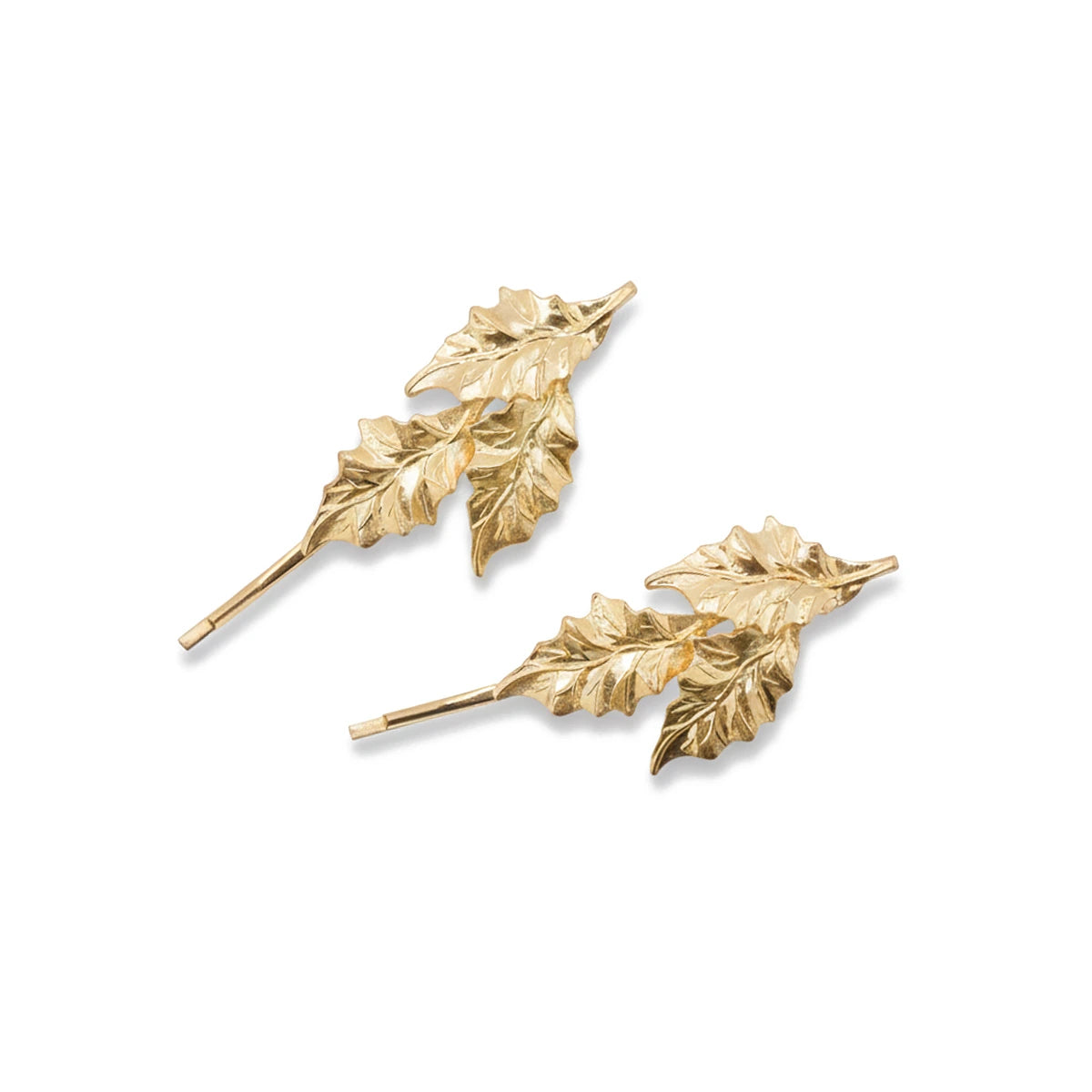 Horquillas Botánica Oro - par