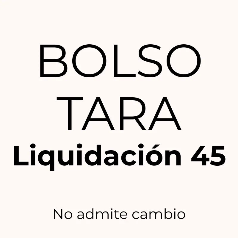 Bolso Tara Liquidación - 45€