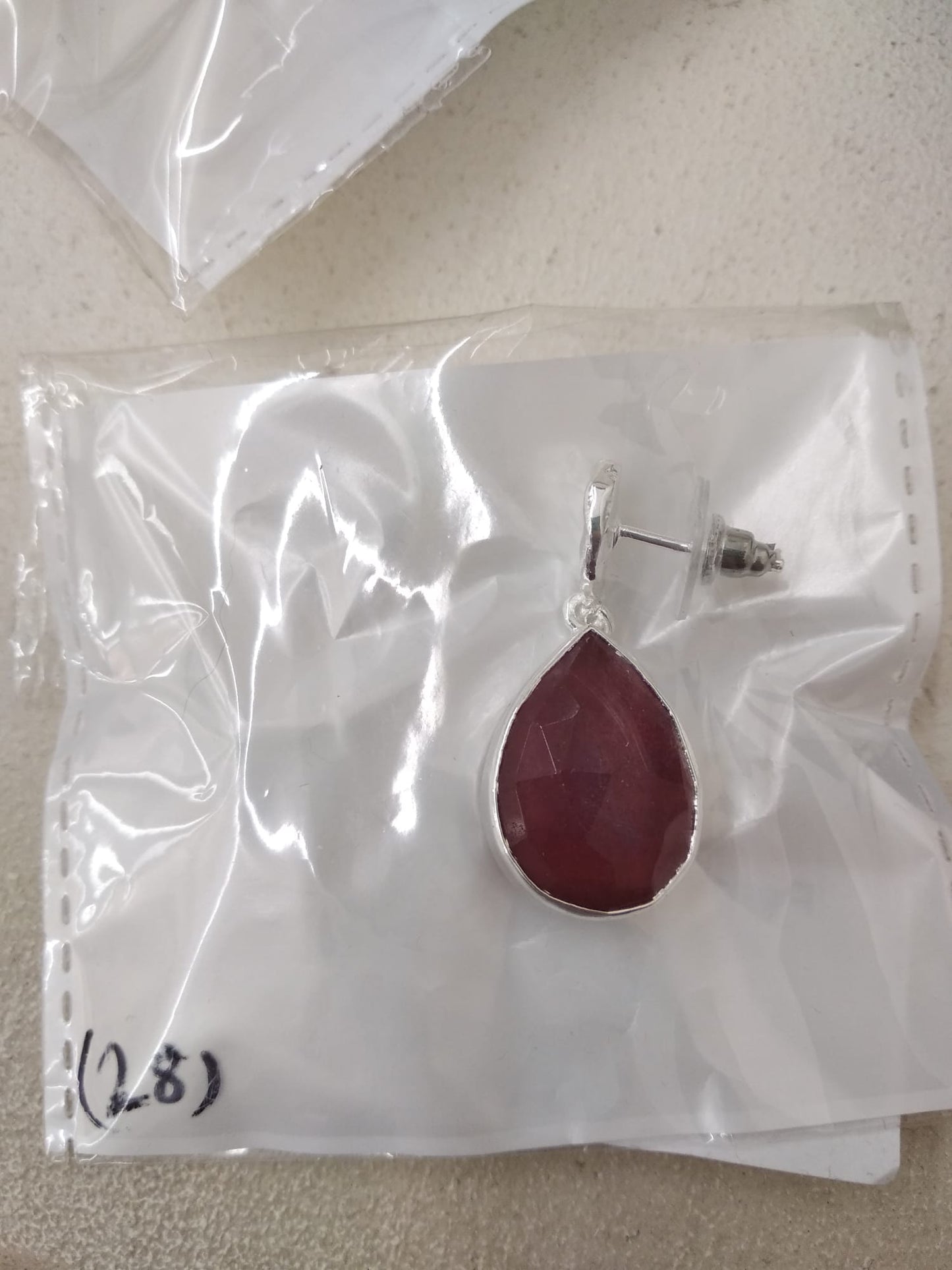 Pendientes Drop Ed. Limitada Plata Pulido Caldera