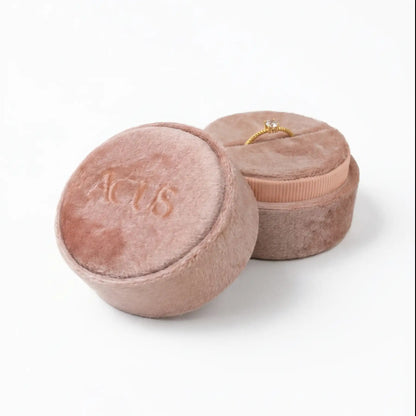 Joyero Anillo Rosa Palo