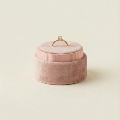 Joyero Anillo Rosa Palo