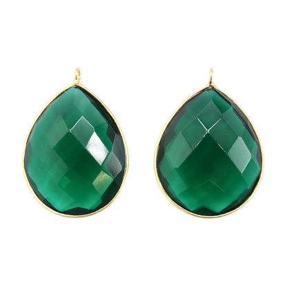 Matrix Down Tear Verde esmeralda cristal