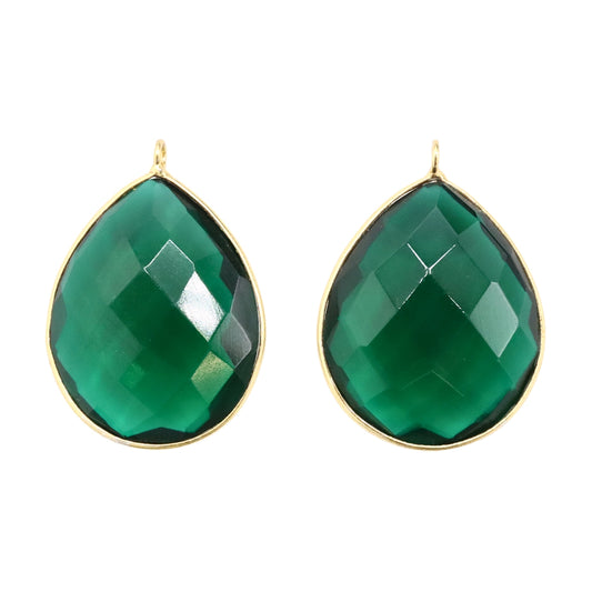 Matrix Down Tear Verde esmeralda cristal