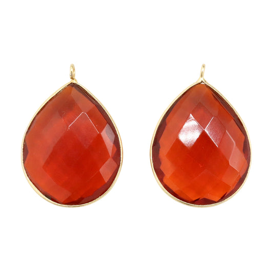 Matrix Down Tear Rojo terracota cristal