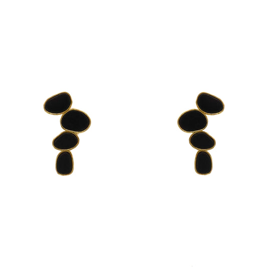 Matrix Pendientes Genís Small Negro