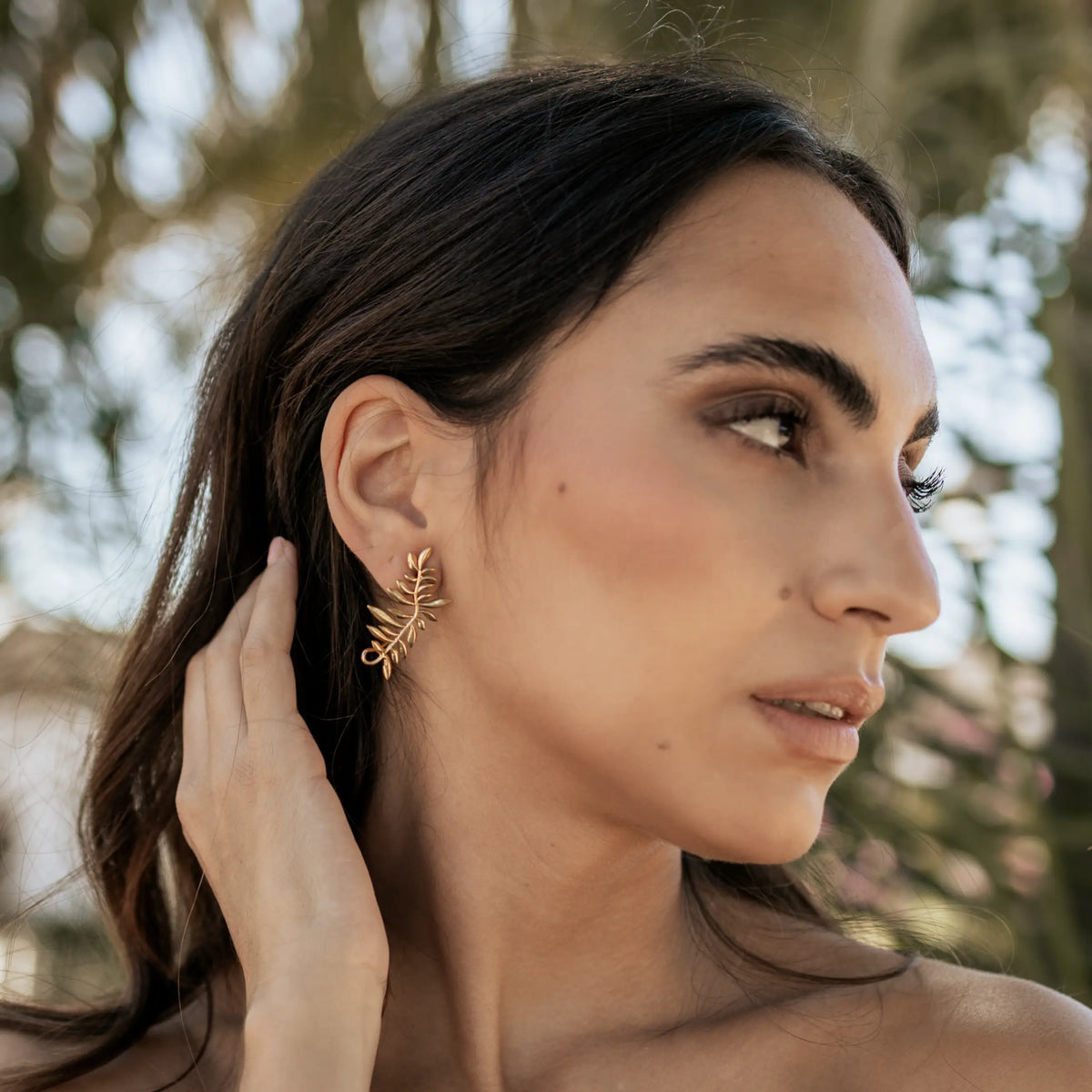 Matrix Pendientes Helecho Small