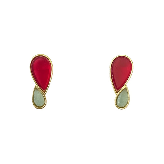 Matrix Pendientes Nexus Fucsia y Amazonita