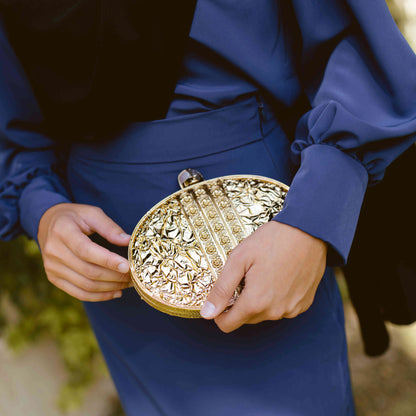 Bhuj Deluxe Clutch Black