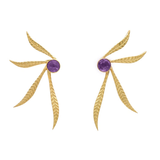 Pendientes Mpash Morado