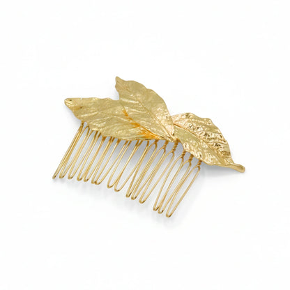 Aurelia Gold 3-Leaf Comb
