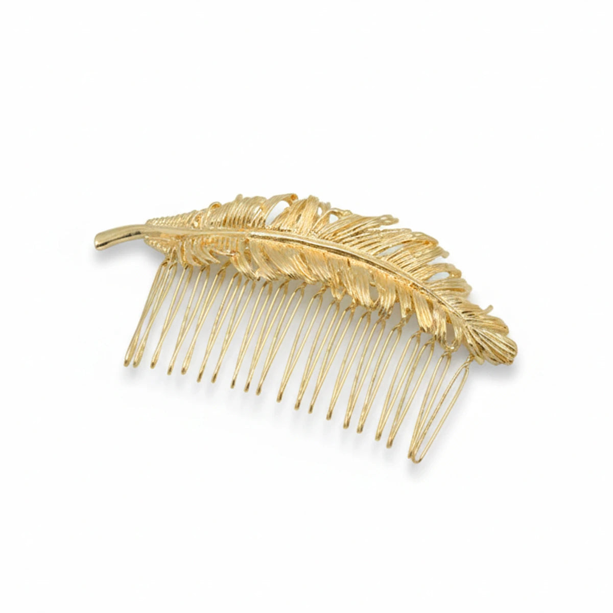 Peinecillo Grande Pluma Oro