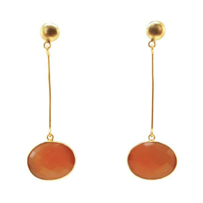 Pendientes Newton Naranja