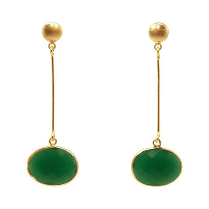 Pendientes Newton Verde