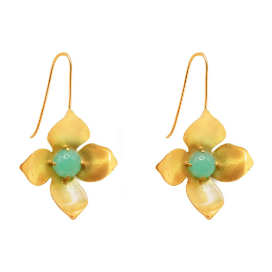 Pendientes Vergara Verde Claro