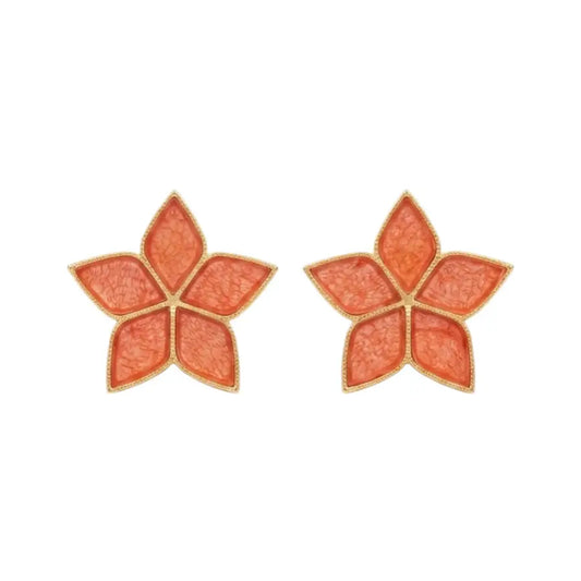 Pendientes Abelia Ed. Limitada Naranja