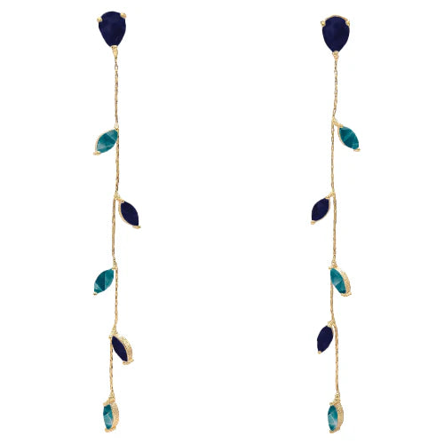 April Zc Limited Edition Blue Earrings