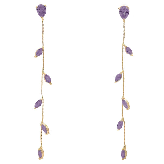 Pendientes Abril Zc Morado