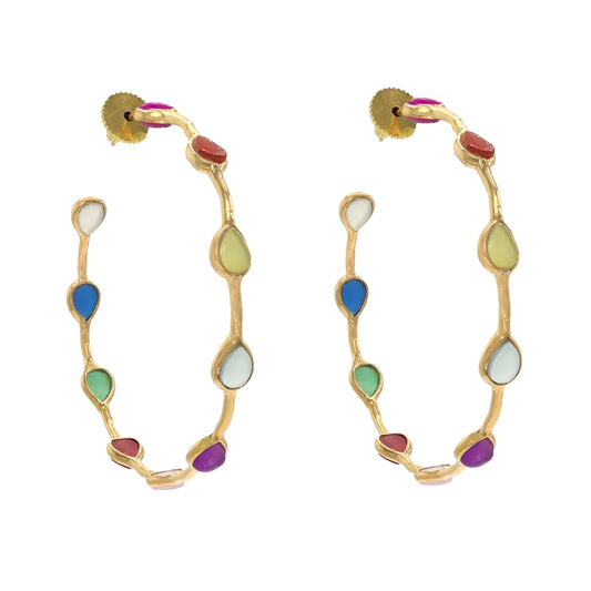 Pendientes Aros Aldar Multicolor