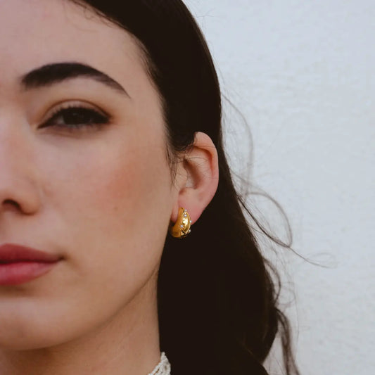 Pendientes Aros Camino de Estrellas Perlas