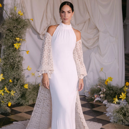 Pendientes Art Déco Shine Perla