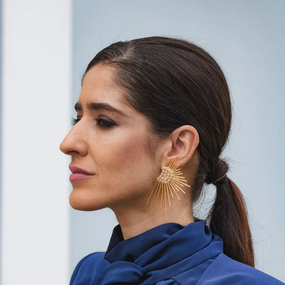 Pendientes Auranti Perlas