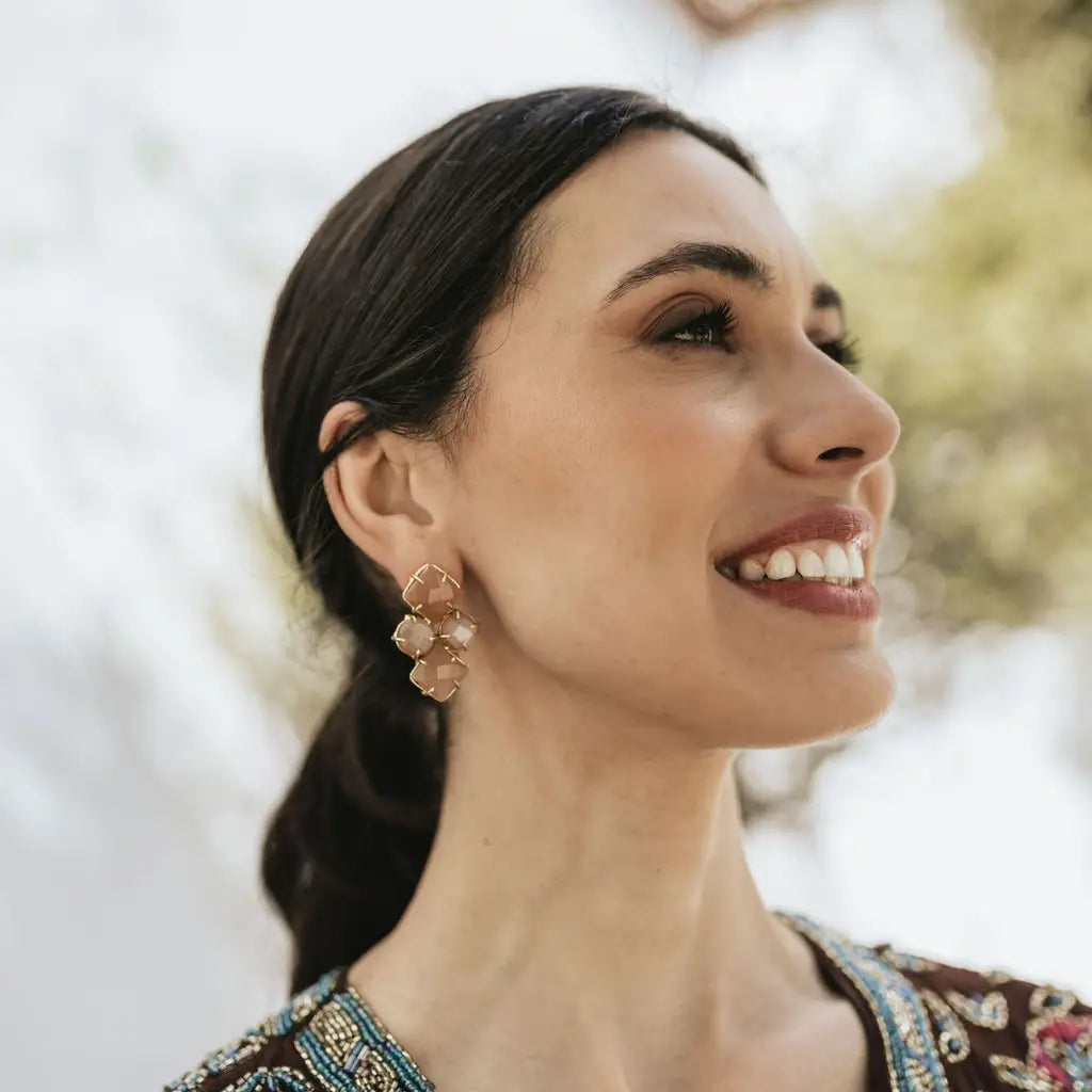 Pendientes Belimir Melocotón