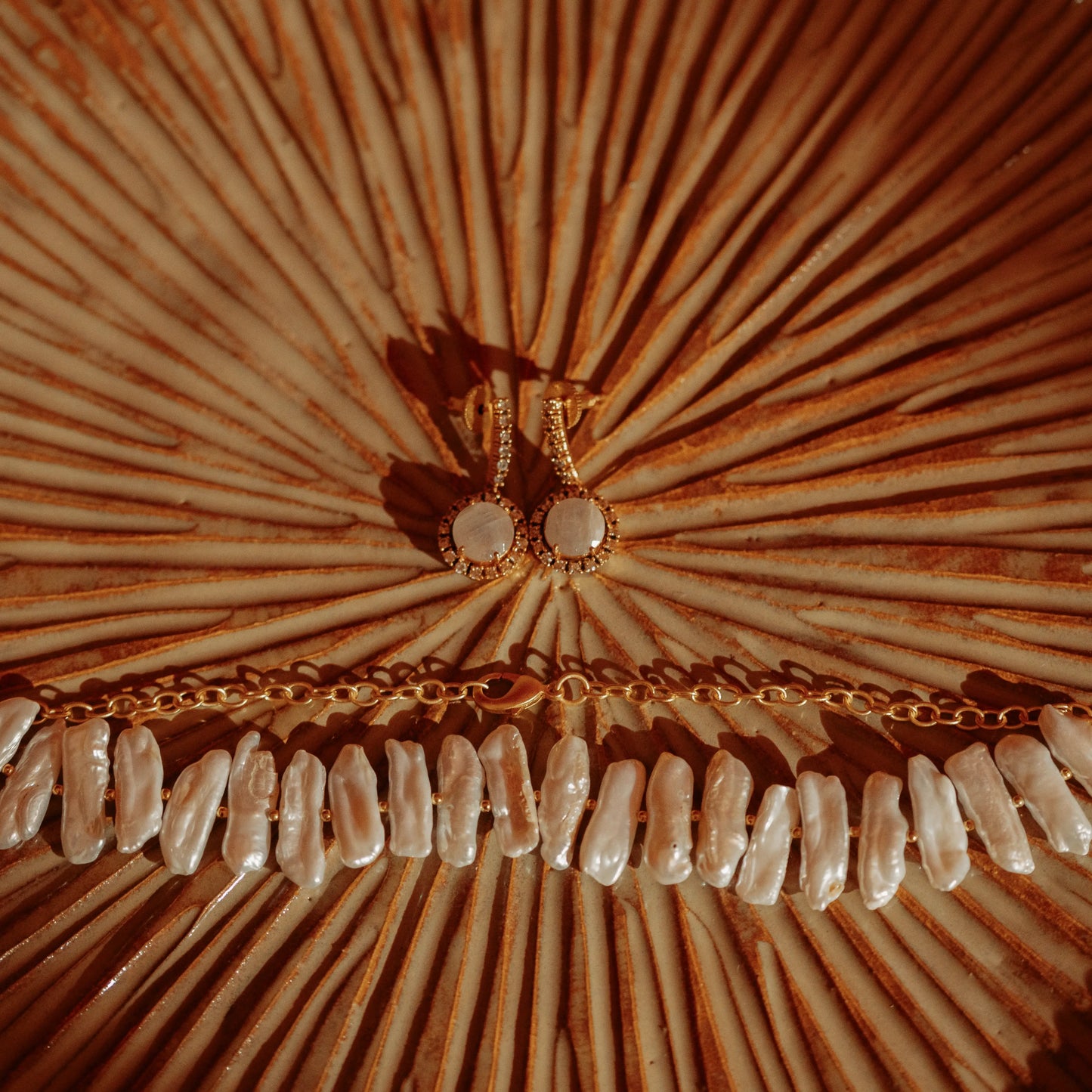 Choker Raffles Perlas