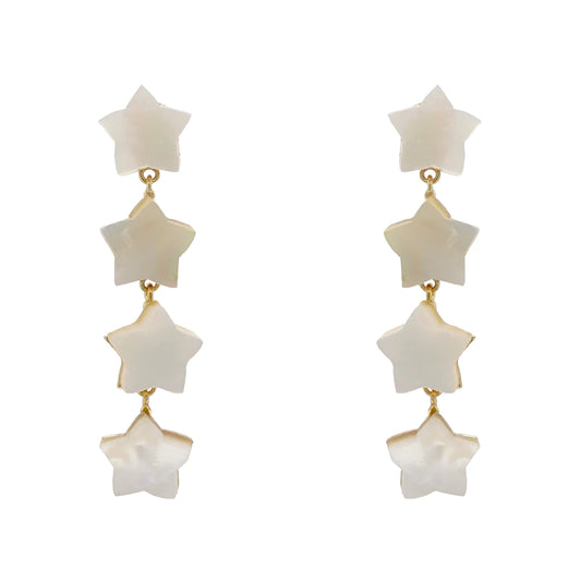 Pendientes Candea Blanco nácar